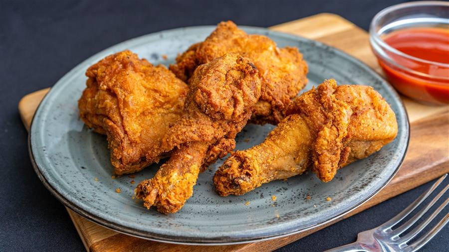 Mr. Fry dark meat fried chicken